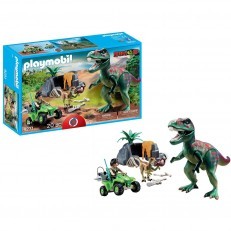 Playmobil Dinos Explorer Quad with T-Rex 9231 / 71183
